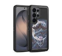 Head Case Designs Officially Licensed Sarah Richter Gothic Bats & Crescent Moon Animals Ultra-Armoured Shockproof Case [Military Grade Protection] Compatible With Samsung Galaxy S26 Ultra