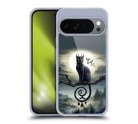 Head Case Designs Officially Licensed Sarah Richter Gothic Black Cat & Bats Animals Gel Case [Military Grade Protection] Compatible with Google Pixel 10 and Compatible with MagSafe