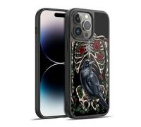 Head Case Designs Officially Licensed Sarah Richter Gothic Black Crow & Skeleton Animals Gel Armour Case [Military Grade Protection] Compatible With Apple iPhone 14 Pro Max
