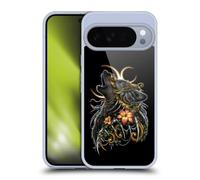Head Case Designs Officially Licensed Sarah Richter Gothic Black Howling Wolf Animals Gel Case [Military Grade Protection] Compatible with Google Pixel 10 Pro XL and Compatible with MagSafe