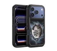 Head Case Designs Officially Licensed Sarah Richter Gothic Dragon Bat & Moon Animals Ultra-Armoured Shockproof Case [Military Grade Protection] Compatible With Apple iPhone 17 Pro
