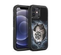 Head Case Designs Officially Licensed Sarah Richter Gothic Dragon Bat & Moon Animals Ultra-Armoured Shockproof Case [Military Grade Protection] Compatible With Apple iPhone 12 / iPhone 12 Pro