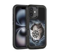 Head Case Designs Officially Licensed Sarah Richter Gothic Dragon Bat & Moon Animals Ultra-Armoured Shockproof Case [Military Grade Protection] Compatible With Apple iPhone 16