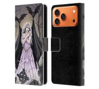 Head Case Designs Officially Licensed Sarah Richter Gothic Girl Fantasy Leather Wallet Case Compatible With Apple iPhone 17 Pro Max