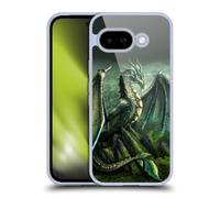 Head Case Designs Officially Licensed Sarah Richter Green Nature Dragon Fantasy Creatures Gel Case [Military Grade Protection] Compatible With Google Pixel 9A