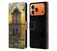Head Case Designs Officially Licensed Sarah Richter Magic Gothic Library Fantasy Leather Wallet Case Compatible With Apple iPhone 17 Pro Max