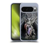 Head Case Designs Officially Licensed Sarah Richter Stone Angel With Skull Gothic Gel Case [Military Grade Protection] Compatible with Google Pixel 10 and Compatible with MagSafe