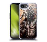 Head Case Designs Officially Licensed Sarah Richter Warrior Hunter Gothic Gel Case [Military Grade Protection] Compatible with Apple iPhone 16e and Compatible with MagSafe