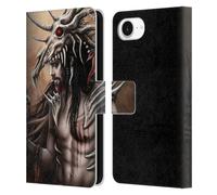 Head Case Designs Officially Licensed Sarah Richter Warrior Hunter Gothic Leather Wallet Case Compatible With Apple iPhone 16e