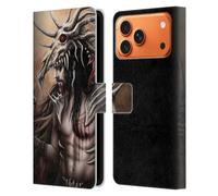 Head Case Designs Officially Licensed Sarah Richter Warrior Hunter Gothic Leather Wallet Case Compatible With Apple iPhone 17 Pro Max