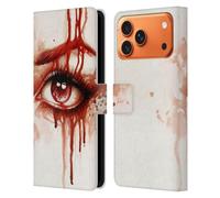 Head Case Designs Officially Licensed Sarah Richter Woman Eye Gothic Leather Wallet Case Compatible With Apple iPhone 17 Pro Max