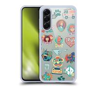 Head Case Designs Officially Licensed Scoob! Scooby-Doo Movie Retro Icons Graphics Gel Case [Military Grade Protection] Compatible With Samsung Galaxy A56 5G