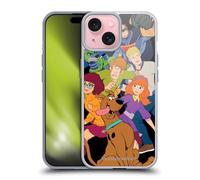 Head Case Designs Officially Licensed Scoob! Scooby-Doo Movie The Gang Graphics Gel Case [Military Grade Protection] Compatible with Apple iPhone 15 and Compatible with MagSafe