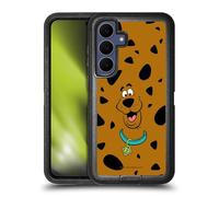 Head Case Designs Officially Licensed Scooby-Doo Full Face Scooby Ultra-Armoured Shockproof Case [Military Grade Protection] Compatible With Samsung Galaxy S25 FE