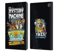 Head Case Designs Officially Licensed Scooby-Doo Grunge Mystery Machine Mystery Inc. Leather Wallet Case Compatible With Amazon Fire Max 11 2023