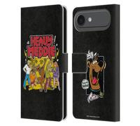 Head Case Designs Officially Licensed Scooby-Doo Heavy Meddle Mystery Inc. Leather Wallet Case Compatible With Apple iPhone 17 Air