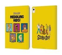 Head Case Designs Officially Licensed Scooby-Doo Meddling Kids Mystery Inc. Leather Wallet Case Compatible With Apple iPad Air 13 2024/2025