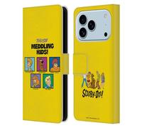 Head Case Designs Officially Licensed Scooby-Doo Meddling Kids Mystery Inc. Leather Wallet Case Compatible With Apple iPhone 17 Pro