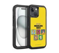 Head Case Designs Officially Licensed Scooby-Doo Meddling Kids Mystery Inc. Ultra-Armoured Shockproof Case [Military Grade Protection] Compatible With Apple iPhone 15