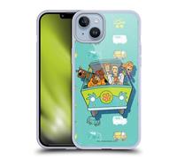 Head Case Designs Officially Licensed Scooby-Doo Mystery Inc. 50th Anniversary Gel Case [Military Grade Protection] Compatible With Apple iPhone 14 Plus