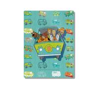 Head Case Designs Officially Licensed Scooby-Doo Mystery Incorporated Character Art 11.8 x 15.7 x 0.04 (300 x 400 x 1 mm) Metal Wall Art Poster - Wall Decor for Living Room, Bedroom & Gaming Room