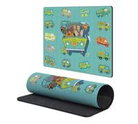Head Case Designs Officially Licensed Scooby-Doo Mystery Incorporated Character Art 9.84 x 11.81 x 0.12 inches (250 x 300 mm) - S Gaming Office Desk PC Keyboard Mouse Mat Pad