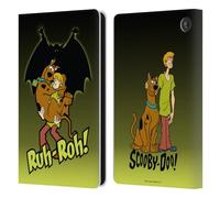 Head Case Designs Officially Licensed Scooby-Doo Ruh-Roh Mystery Inc. Leather Wallet Case Compatible With Amazon Fire 7 2022