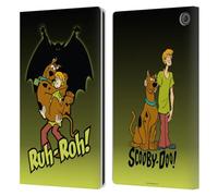Head Case Designs Officially Licensed Scooby-Doo Ruh-Roh Mystery Inc. Leather Wallet Case Compatible With Amazon Fire Max 11 2023