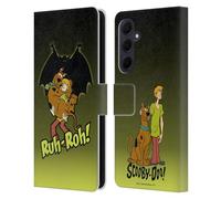 Head Case Designs Officially Licensed Scooby-Doo Ruh-Roh Mystery Inc. Leather Wallet Case Compatible With Samsung Galaxy A35 5G