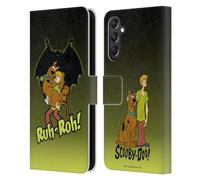 Head Case Designs Officially Licensed Scooby-Doo Ruh-Roh Mystery Inc. Leather Wallet Case Compatible With Samsung Galaxy A24 4G / M34 5G