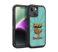 Head Case Designs Officially Licensed Scooby-Doo Scooby And Scrappy 50th Anniversary Ultra-Armoured Shockproof Case [Military Grade Protection] Compatible With Apple iPhone 14