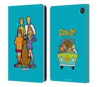 Head Case Designs Officially Licensed Scooby-Doo Scooby-Doo And Co. Mystery Inc. Leather Wallet Case Compatible With Amazon Fire 7 2022