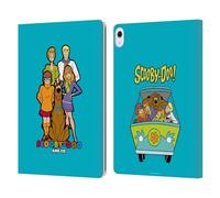 Head Case Designs Officially Licensed Scooby-Doo Scooby-Doo And Co. Mystery Inc. Leather Wallet Case Compatible With Apple iPad Air 13 2024/2025