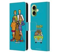 Head Case Designs Officially Licensed Scooby-Doo Scooby-Doo And Co. Mystery Inc. Leather Wallet Case Compatible With Apple iPhone 17