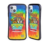 Head Case Designs Officially Licensed Scooby-Doo Tie Dye Mystery Inc. Hybrid Case Compatible With Apple iPhone 14