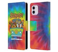 Head Case Designs Officially Licensed Scooby-Doo Tie Dye Mystery Inc. Leather Wallet Case Compatible With Apple iPhone 11