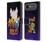 Head Case Designs Officially Licensed Scooby-Doo Where Are You? Mystery Inc. Leather Wallet Case Compatible With Apple iPhone 17 Air