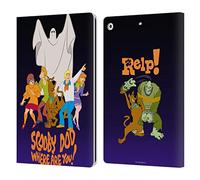 Head Case Designs Officially Licensed Scooby-Doo Where Are You? Mystery Inc. Leather Wallet Case Compatible With Apple iPad 10.2 2019/2020/2021
