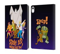 Head Case Designs Officially Licensed Scooby-Doo Where Are You? Mystery Inc. Leather Wallet Case Compatible With Apple iPad 10.9 2022/2025