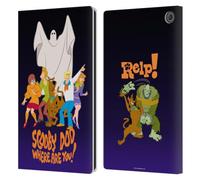 Head Case Designs Officially Licensed Scooby-Doo Where Are You? Mystery Inc. Leather Wallet Case Compatible With Amazon Fire Max 11 2023