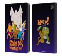 Head Case Designs Officially Licensed Scooby-Doo Where Are You? Mystery Inc. Leather Wallet Case Compatible With Amazon Fire 7 2022