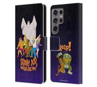 Head Case Designs Officially Licensed Scooby-Doo Where Are You? Mystery Inc. Leather Wallet Case Compatible With Samsung Galaxy S24 Ultra 5G
