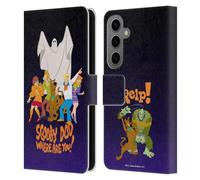 Head Case Designs Officially Licensed Scooby-Doo Where Are You? Mystery Inc. Leather Wallet Case Compatible With Samsung Galaxy S25
