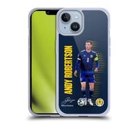 Head Case Designs Officially Licensed Scotland National Football Team Andy Robertson Players Gel Case [Military Grade Protection] Compatible With Apple iPhone 14