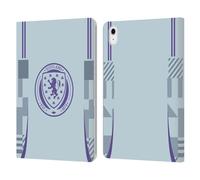 Head Case Designs Officially Licensed Scotland National Football Team Away 2024/25 Kits Leather Wallet Case Compatible With Apple iPad Air 11 2020/2022/2024/2025