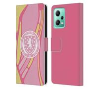 Head Case Designs Officially Licensed Scotland National Football Team Away 2025 Women's Kit Leather Wallet Case Compatible With Xiaomi Redmi Note 12 5G