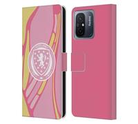 Head Case Designs Officially Licensed Scotland National Football Team Away 2025 Women's Kit Leather Wallet Case Compatible With Xiaomi Redmi 12C