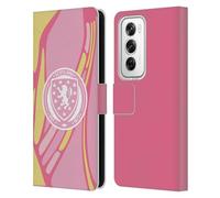 Head Case Designs Officially Licensed Scotland National Football Team Away 2025 Women's Kit Leather Wallet Case Compatible With OPPO Reno12 Pro 5G