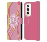Head Case Designs Officially Licensed Scotland National Football Team Away 2025 Women's Kit Leather Wallet Case Compatible With OPPO Reno12 5G