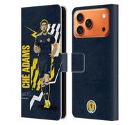 Head Case Designs Officially Licensed Scotland National Football Team Ché Adams Players Leather Wallet Case Compatible With Apple iPhone 17 Pro Max